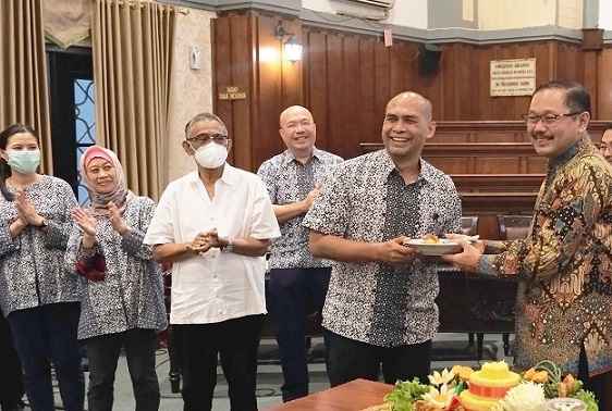 Suasana perayaan HUT ke-5 RSTKA di Aula Sidang A Fakultas Kedokteran, Universitas Airlangga, Surabaya. (ist)