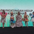 Lomba fashion show ramah lingkungan dalam pelaksanaan Festival Lingkungan Hidup Kota Denpasar Tahun 2025.
