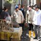 Presiden Prabowo meninjau lokasi banjir di pemukiman warga Gang IV, Jalan Gajah Mada, Banjar Gerenceng, Kota Denpasar, Bali.