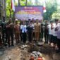 Pemkab Jembrana berkolaborasi dengan TNI AD melalui Kodim 1617 Jembrana melaksanakan peletakan batu pertama (groundbreaking) pembangunan Jembatan Perintis Garuda, Senin 30 Maret 2026.