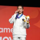 Atlet panjat tebing putri Indonesia, Desak Made Rita Kusuma, berhasil meraih medali emas Asian Games Aichi-Nagoya 2026.