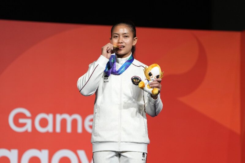 Atlet panjat tebing putri Indonesia, Desak Made Rita Kusuma, berhasil meraih medali emas Asian Games Aichi-Nagoya 2026.