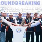 Grounbreaking pengembangan Pelabuhan Perikanan Nusantara (PPN) Pengambengan di Kabupaten Jembrana, Bali.