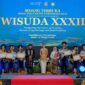 Menteri Pariwisata, Widiyanti Putri Wardhana, menghadiri Upacara Wisuda Poltekpar Bali, Kamis (20/10/2026).